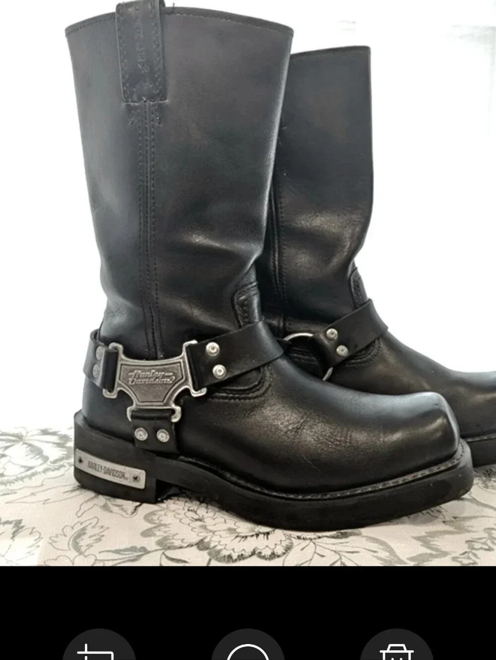 Vintage STYLE - SIZE 10 New - Harley-Davidson Boots